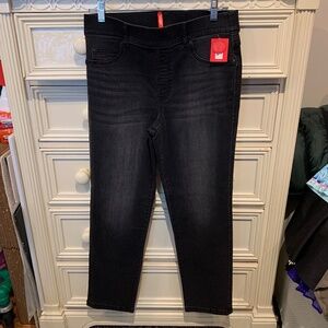 976 - SPANX Charcoal Denim Straight Leg
